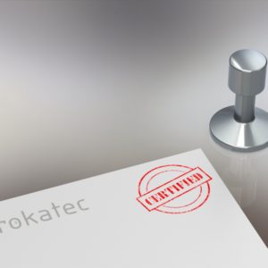 Rokatec werkt conform ISO 9001